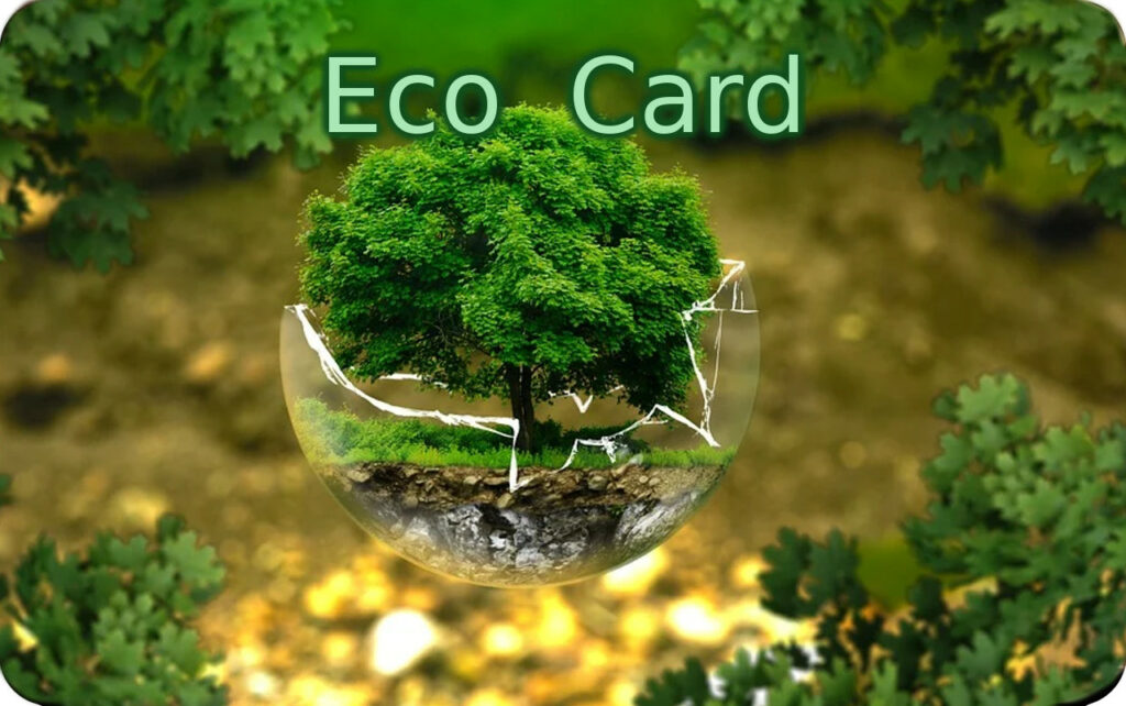 karta plastikowa ekologiczna